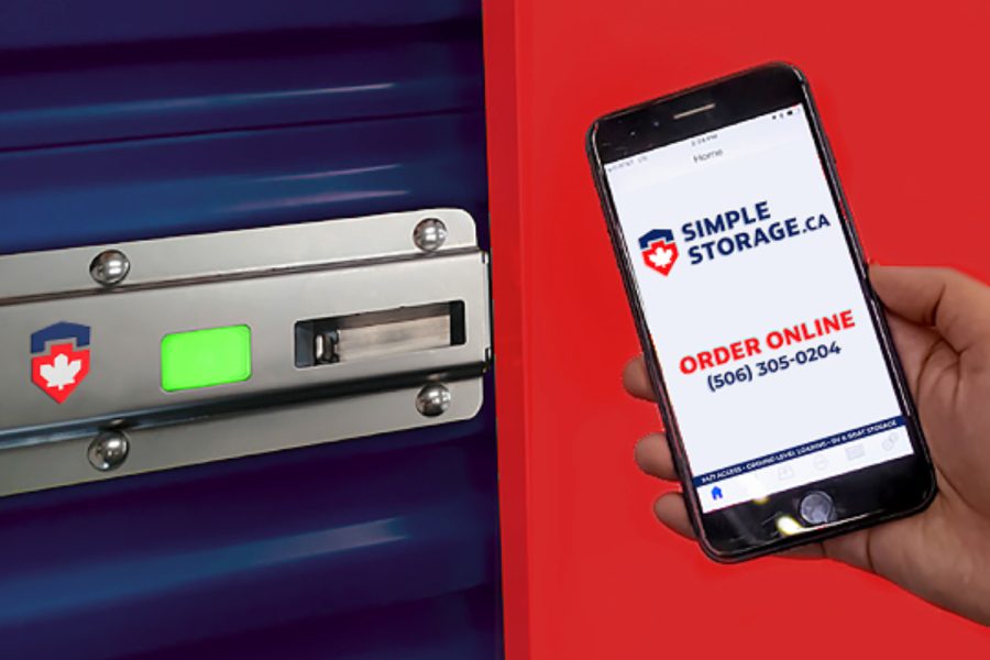 simple storage smart lock
