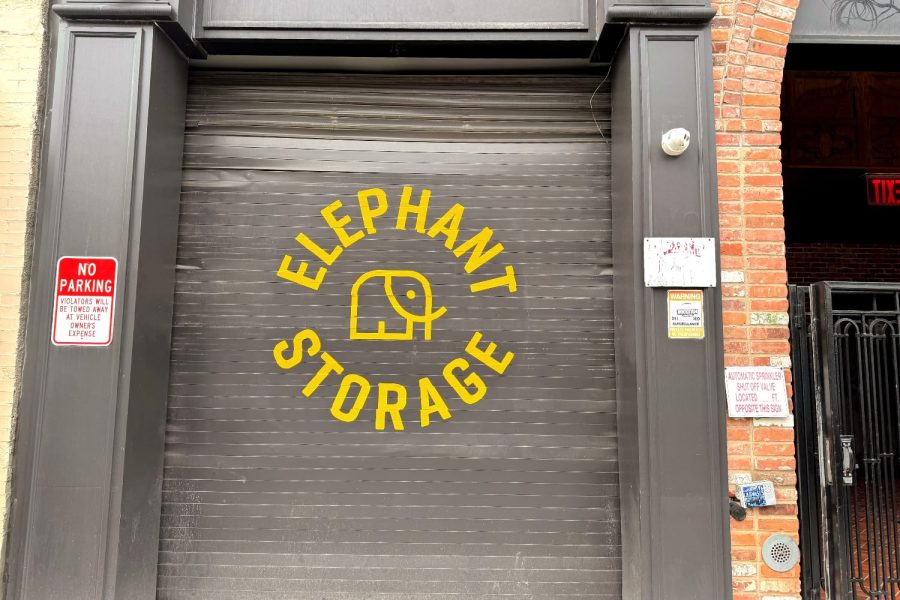 Elephant Storage Garage Door