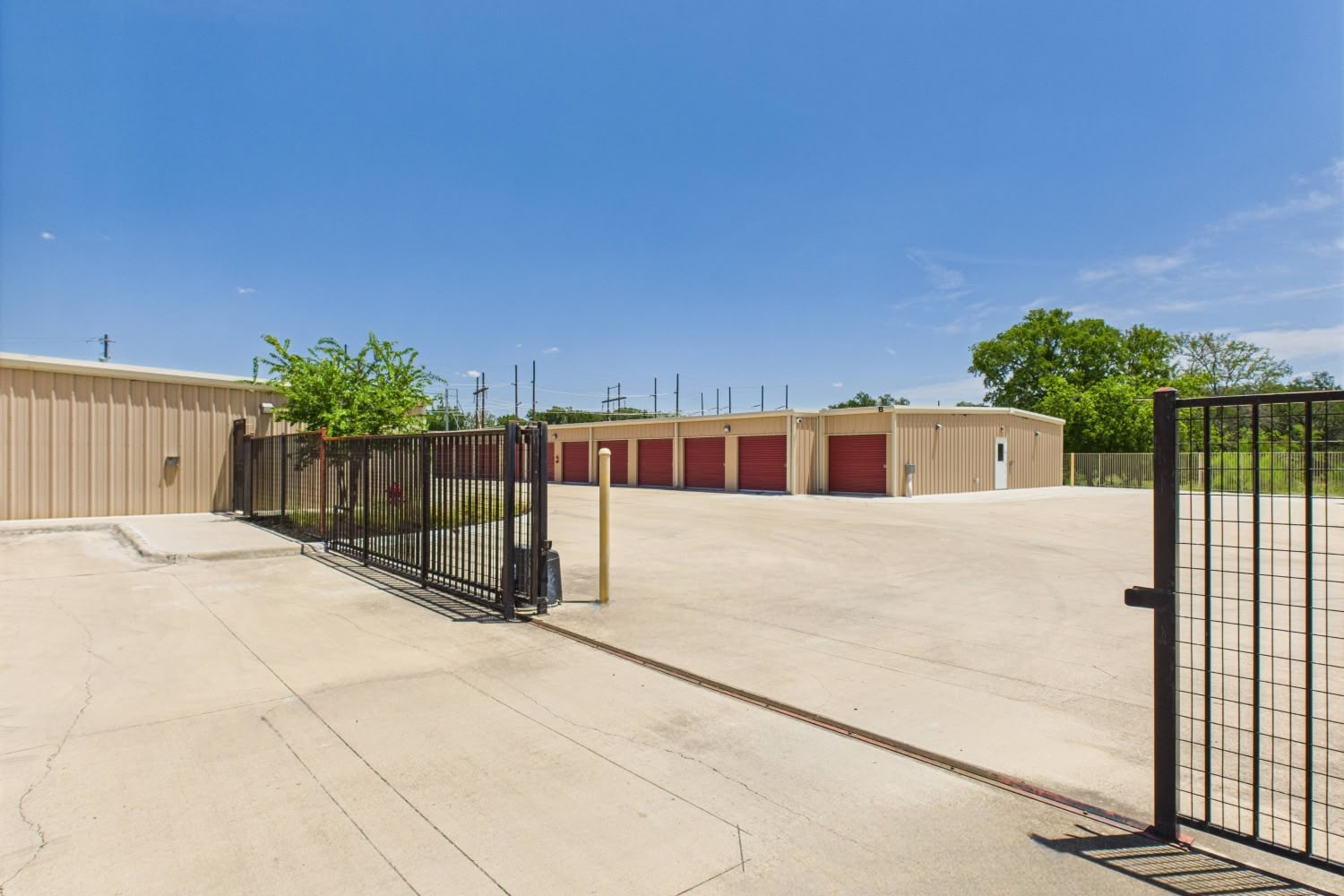Front Gate Open