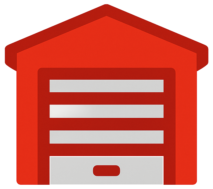 Red Storage Footer
