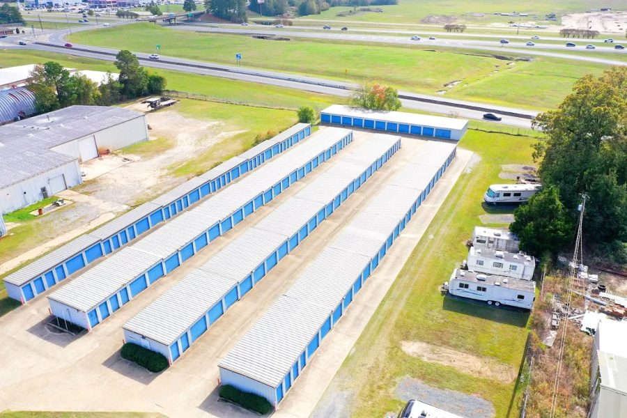 Drone shot storage west monroe la