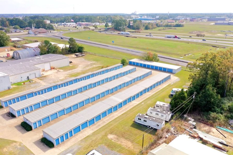 Drone Shot storage west monroe la
