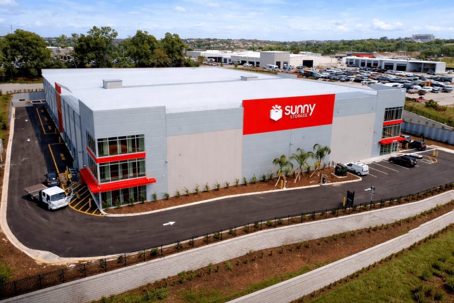 Sunny Self Storage Drone Shot 2