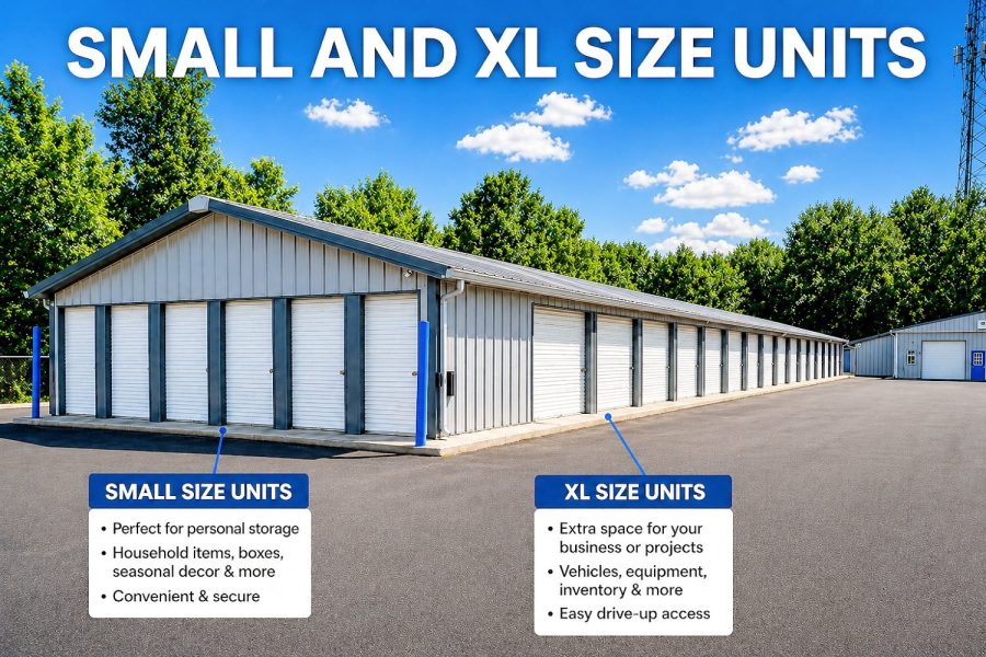 Triad Self Storage Small And Xl Units