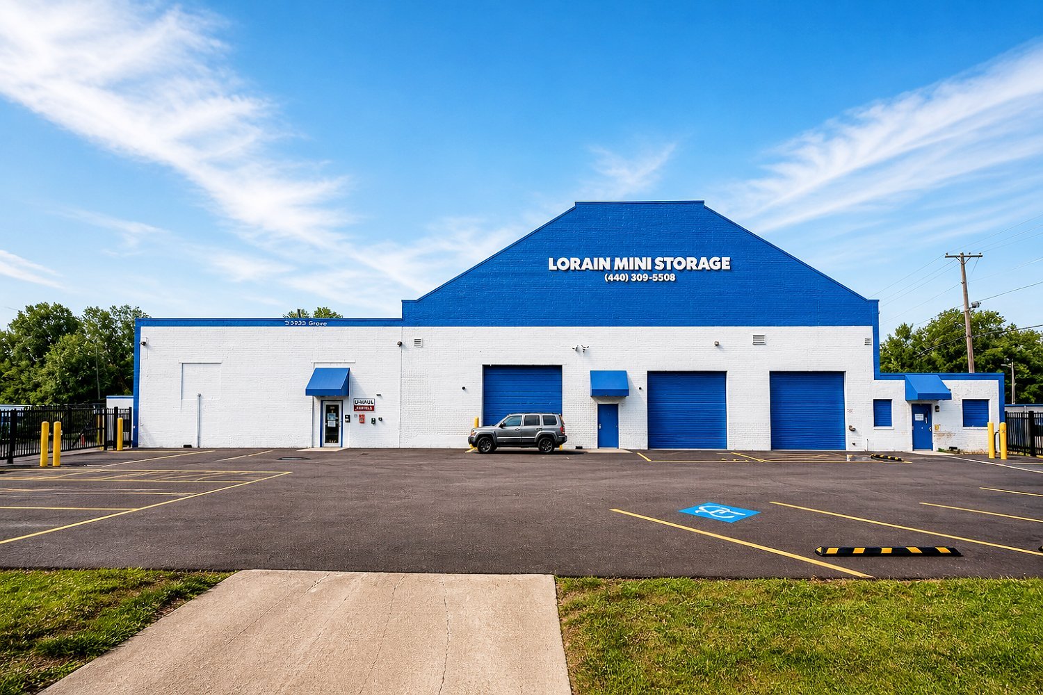 Lorain Mini Storage Facility Front