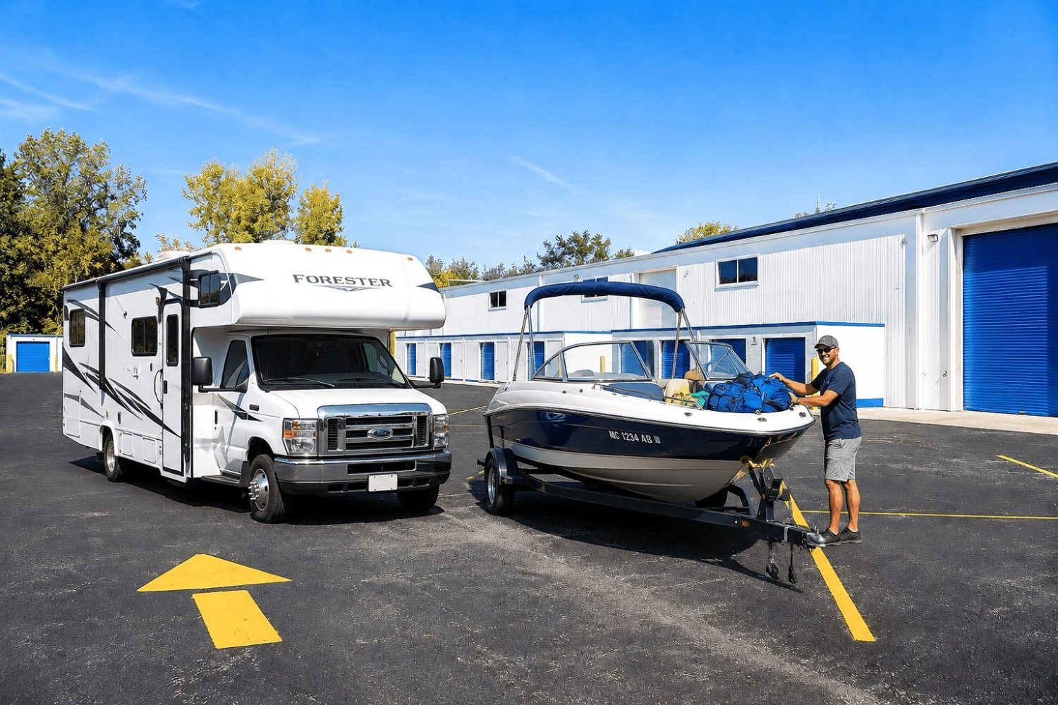 Rv & Boat Storage Near Lake Elyria