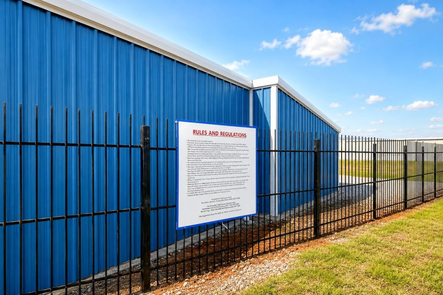 Storage Units In Noble Gated