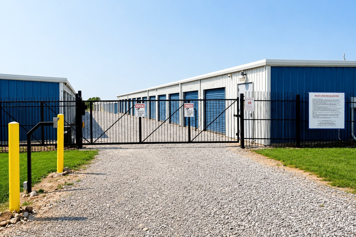 Storage Units In Noble Gated Acces