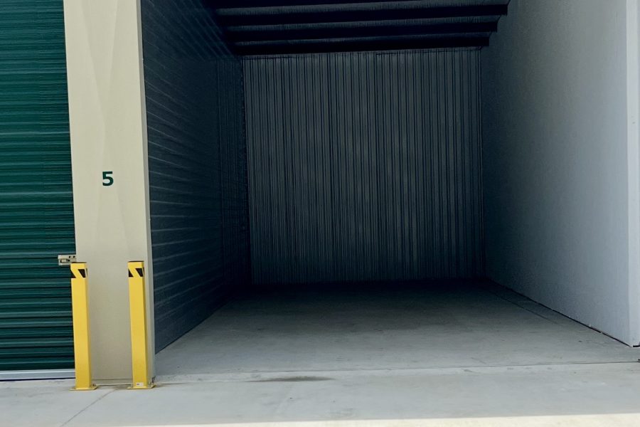inside storage unit