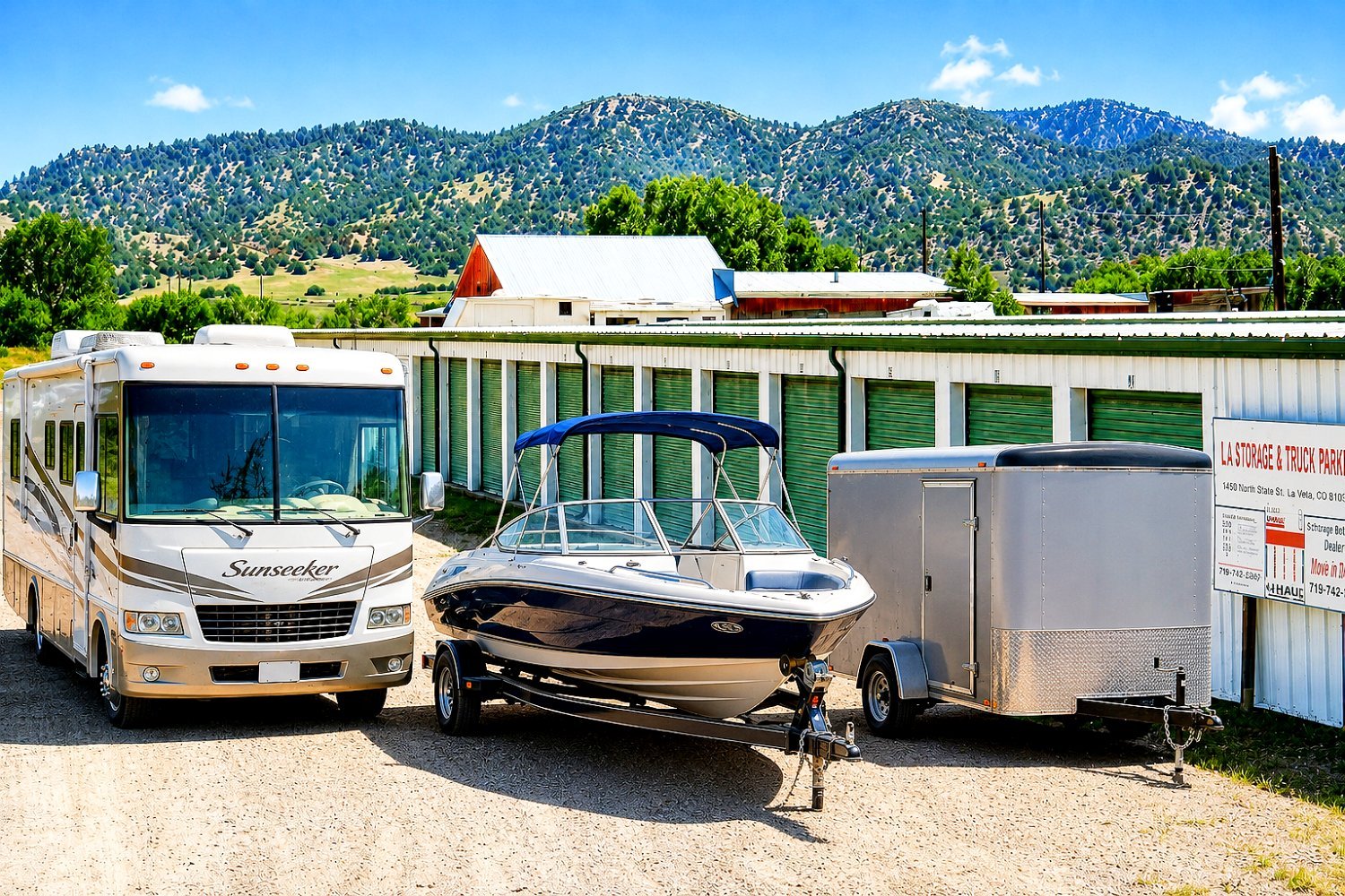 Rv Boat Mountain Timber