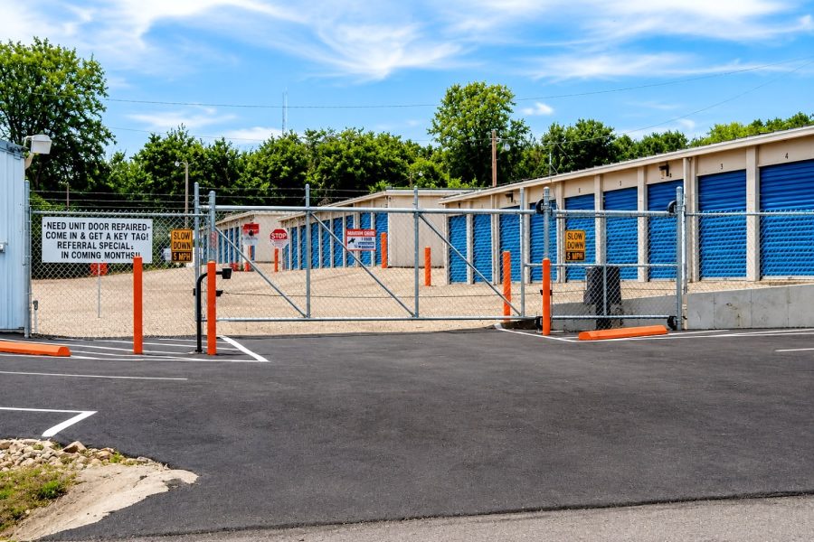 Gated Access Safe Keep Storage