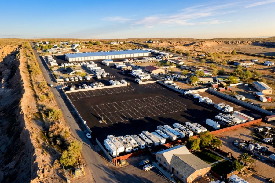 Northwest Valley Drone Shot